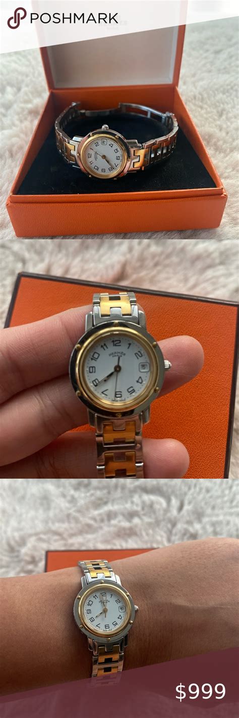 hermes clipper watches second hand.